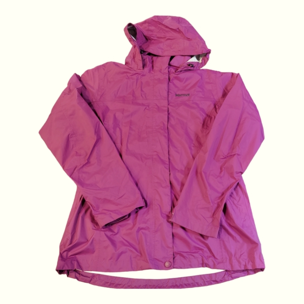 Marmot PreCip waterproof Rain Jacket size Medium Purple
